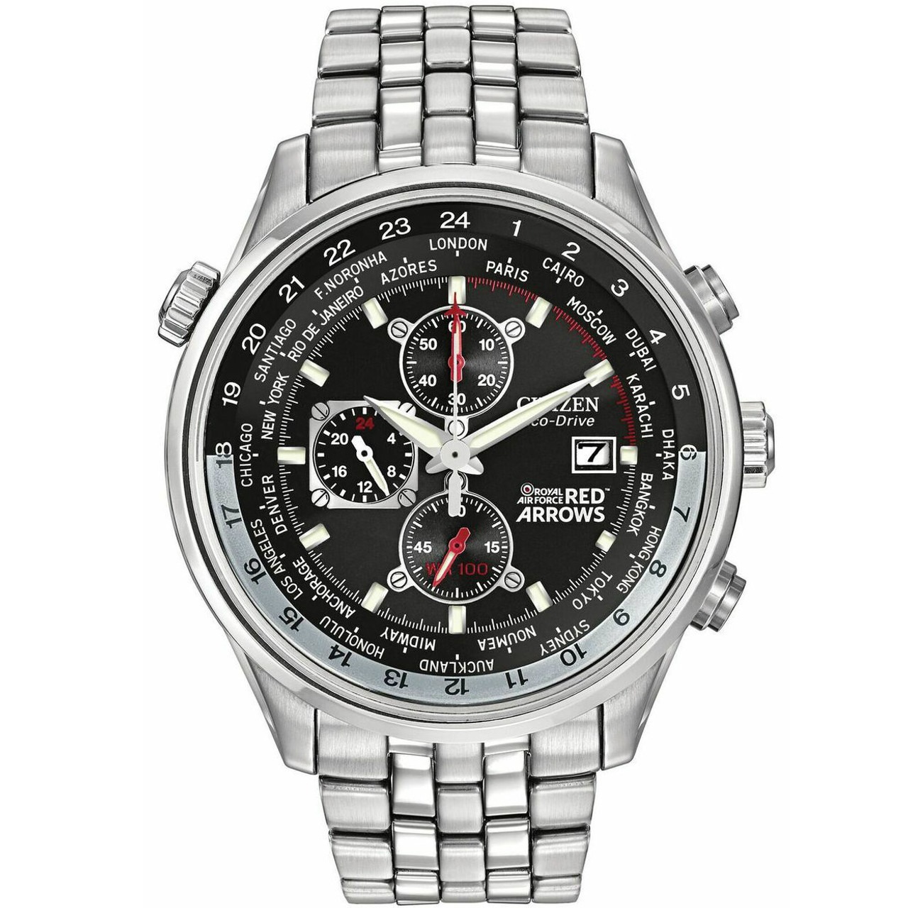 Citizen Red Arrows CA0080-54E Chronograph Bracelet Watch