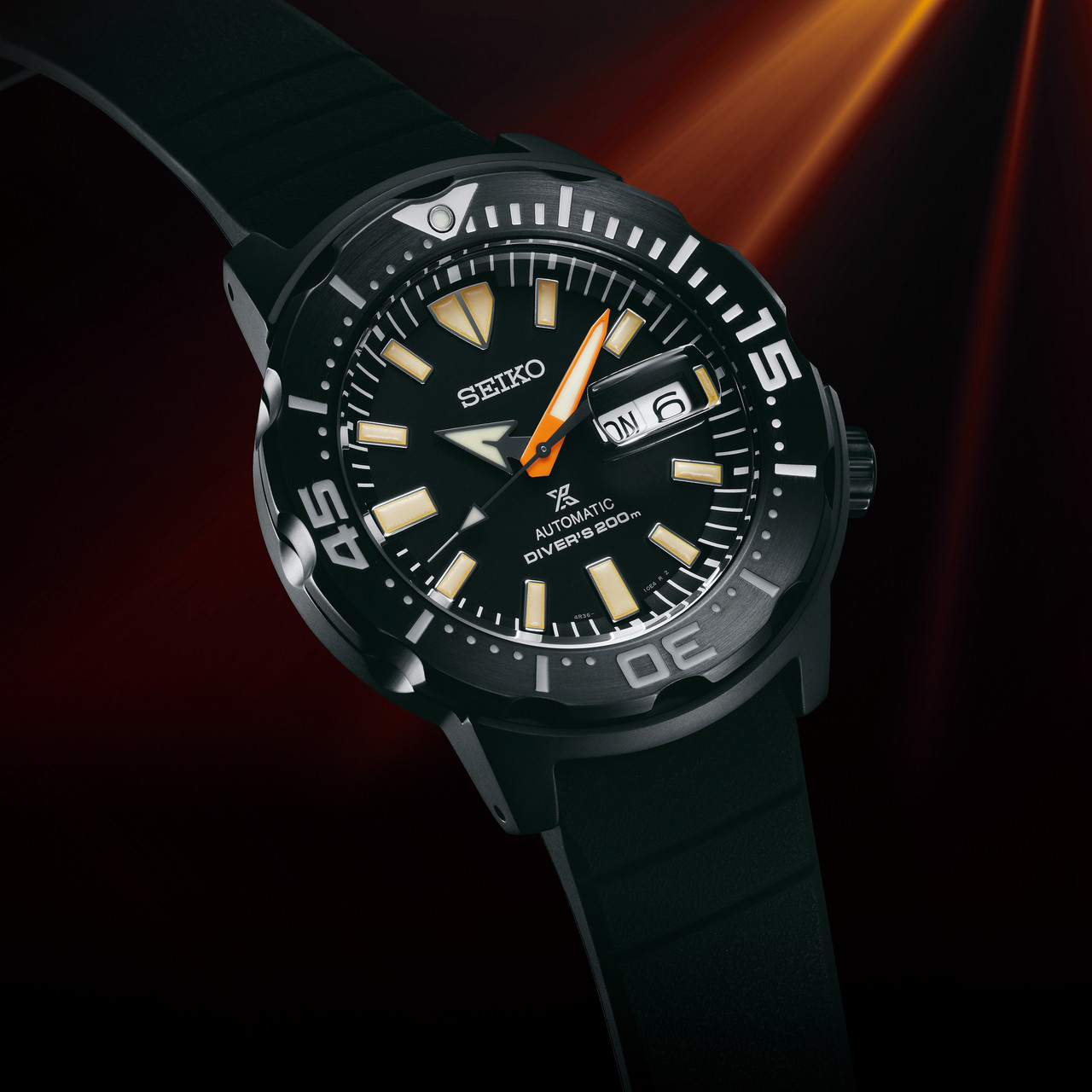 Seiko SRPH13K1 Black Series Limited Edition Prospex Monster Watch