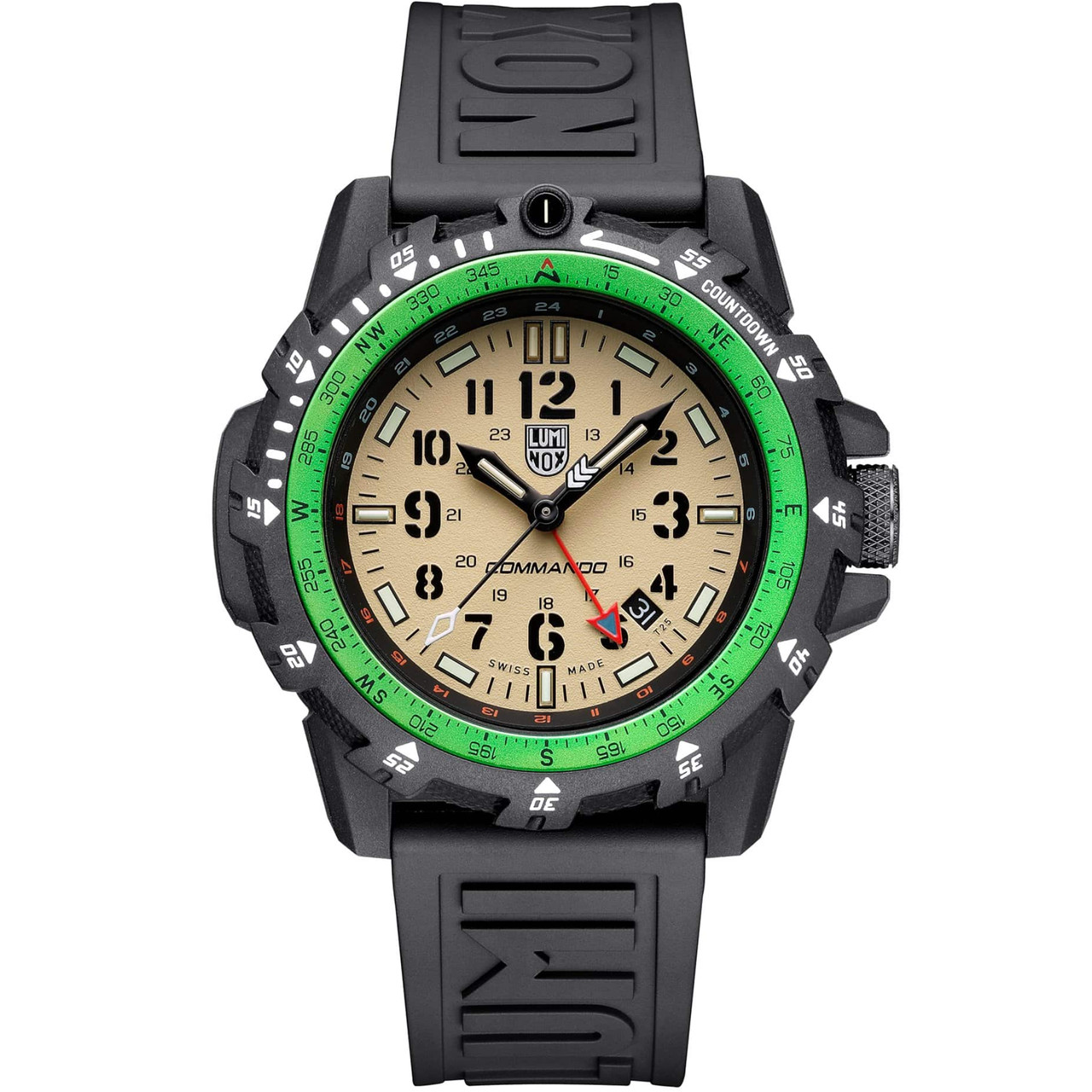 Luminox Commando Raider Compass Rubber Strap Watch