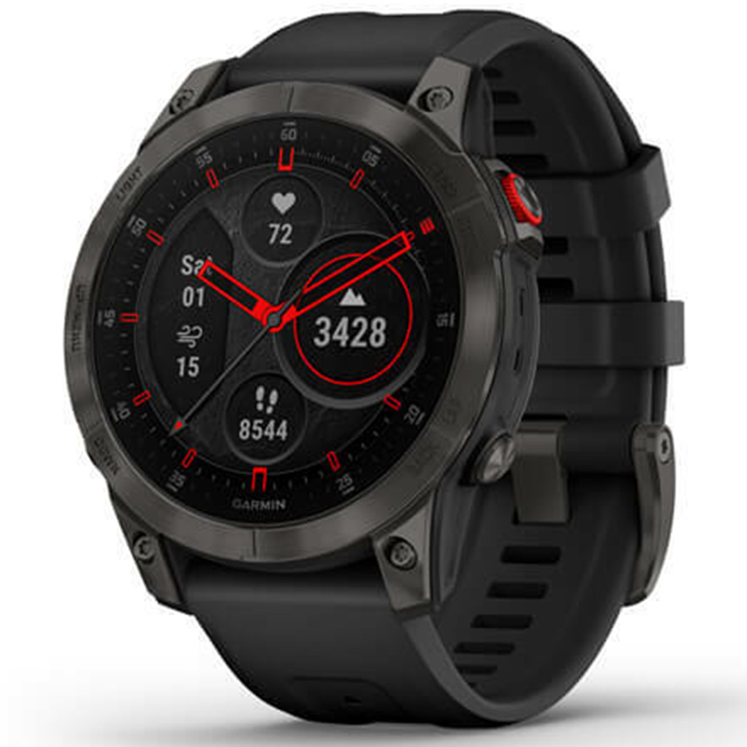 Garmin Epix Gen Sapphire Titanium Black 47MM Watch 010-02582-11