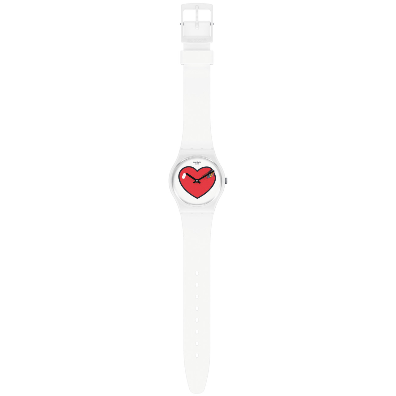 Swatch Love O'Clock Valentines Day Heart Watch GW718