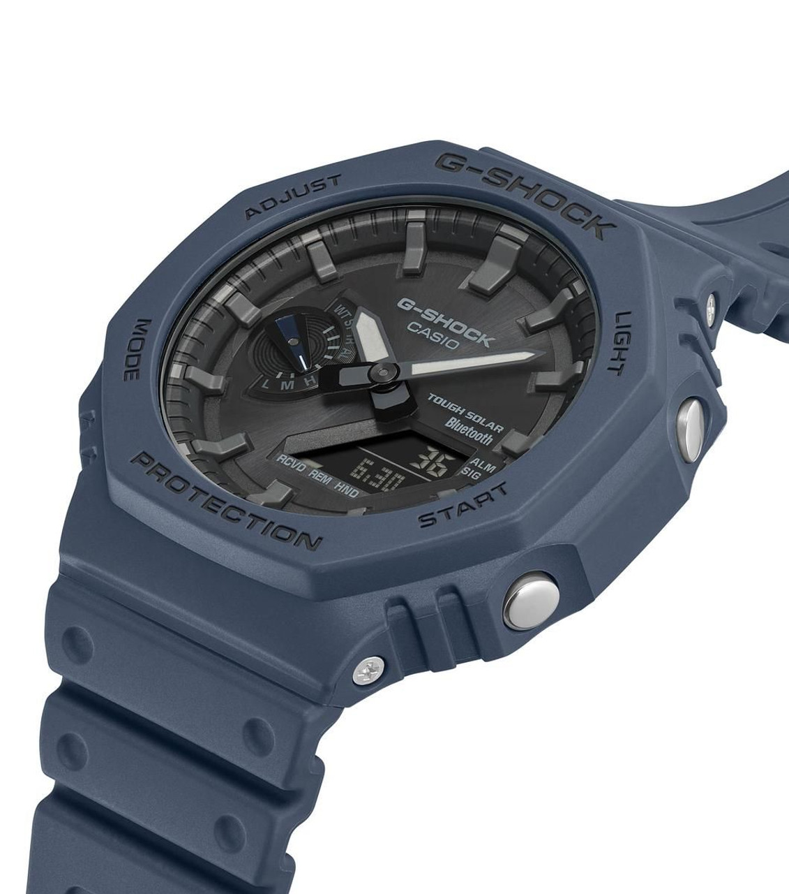 G-Shock CasiOak Bluetooth Solar Blue Strap Watch