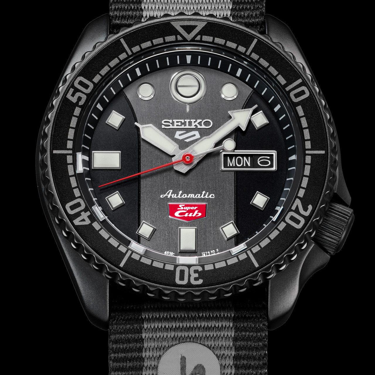 SRPJ75K1 Seiko 5 Sports Honda Super Cub Limited Edition Watch