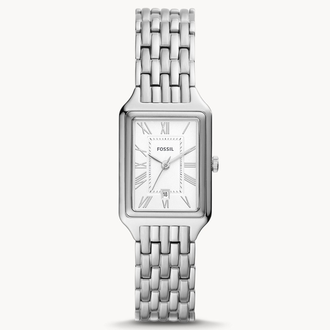 Fossil Ladies Raquel Rectangle Bracelet Watch ES5221