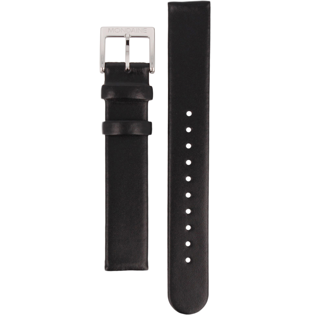 Mondaine Evo Black Replacement Strap FE16220.20Q- 20mm