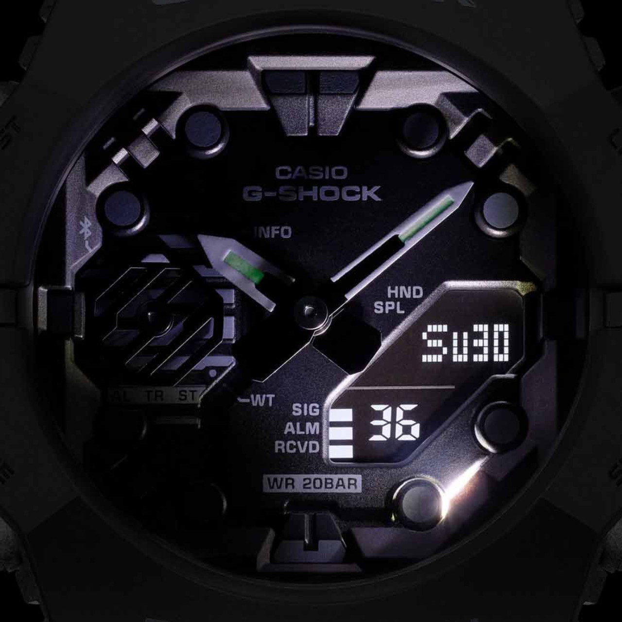 G Shock Bluetooth Integrated Bezel and Resin Band Watch