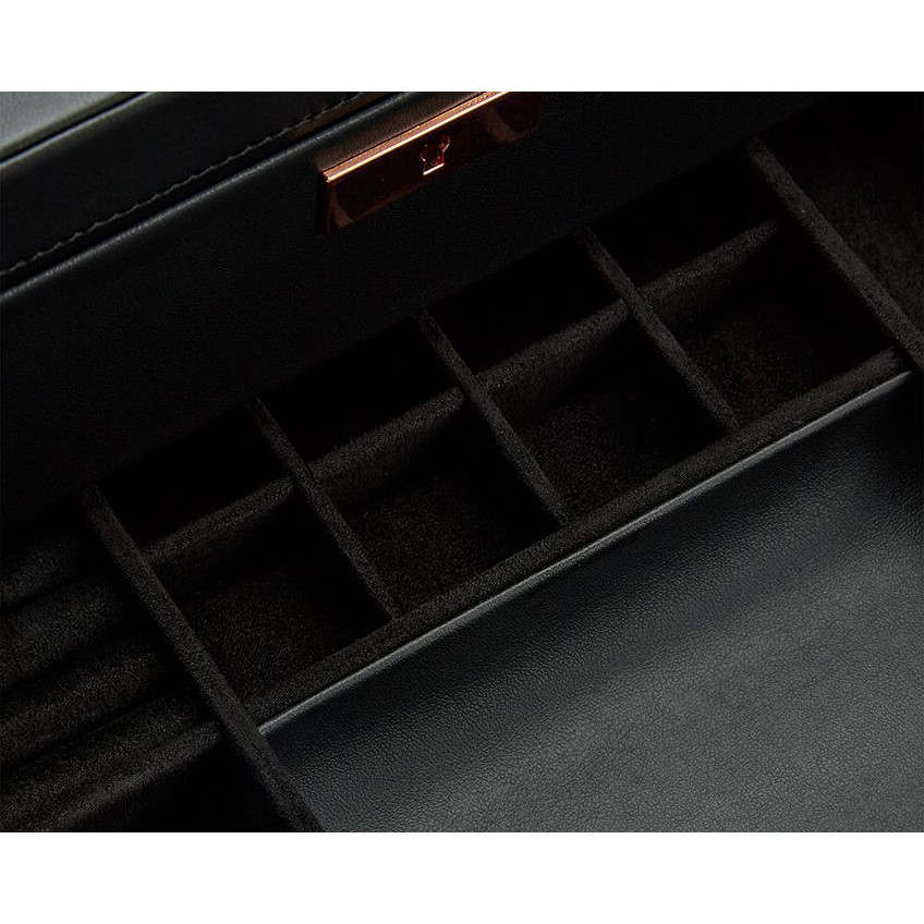 Wolf Axis 10 Piece Copper Plated with Drawer Watch Box 488216