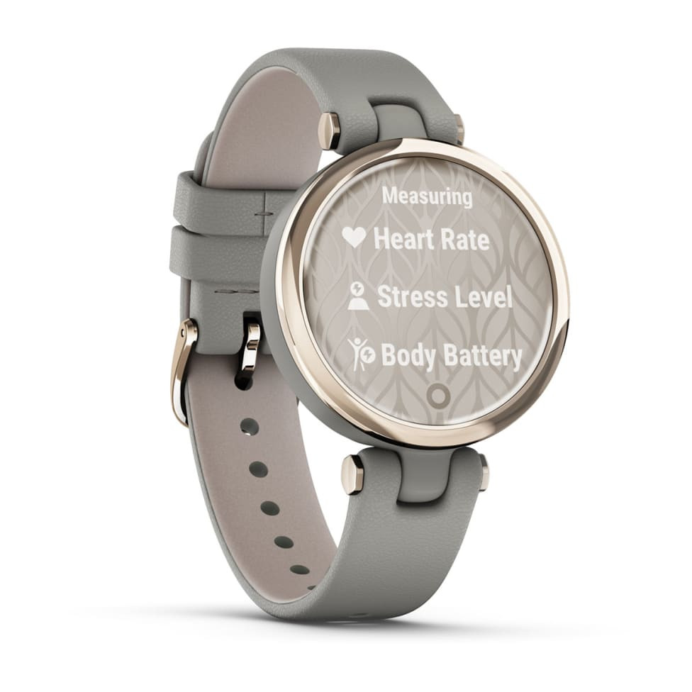Garmin Lily Classic Cream Gold With Braloba Gray Case Smartwatch
