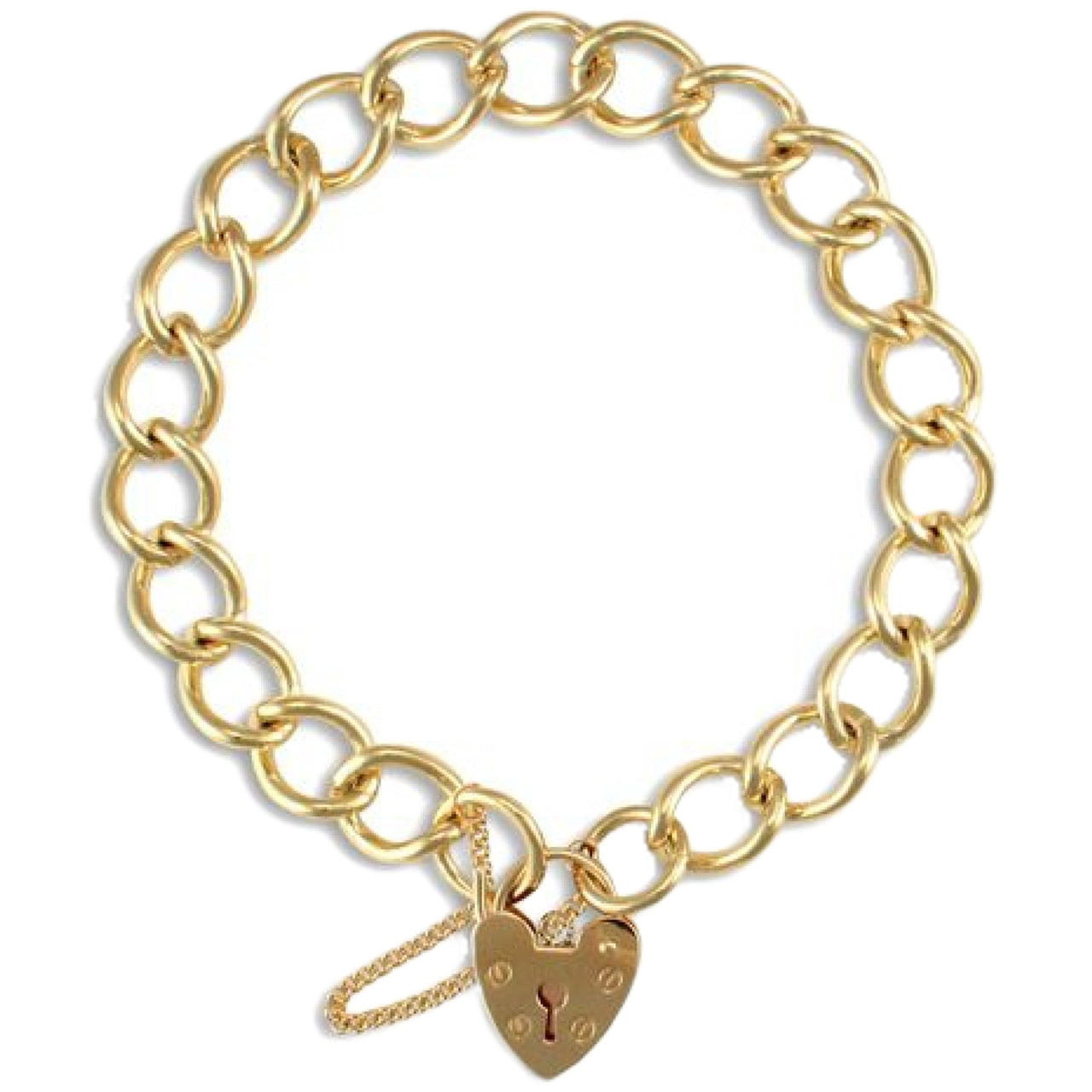 9 carat store gold charm bracelet