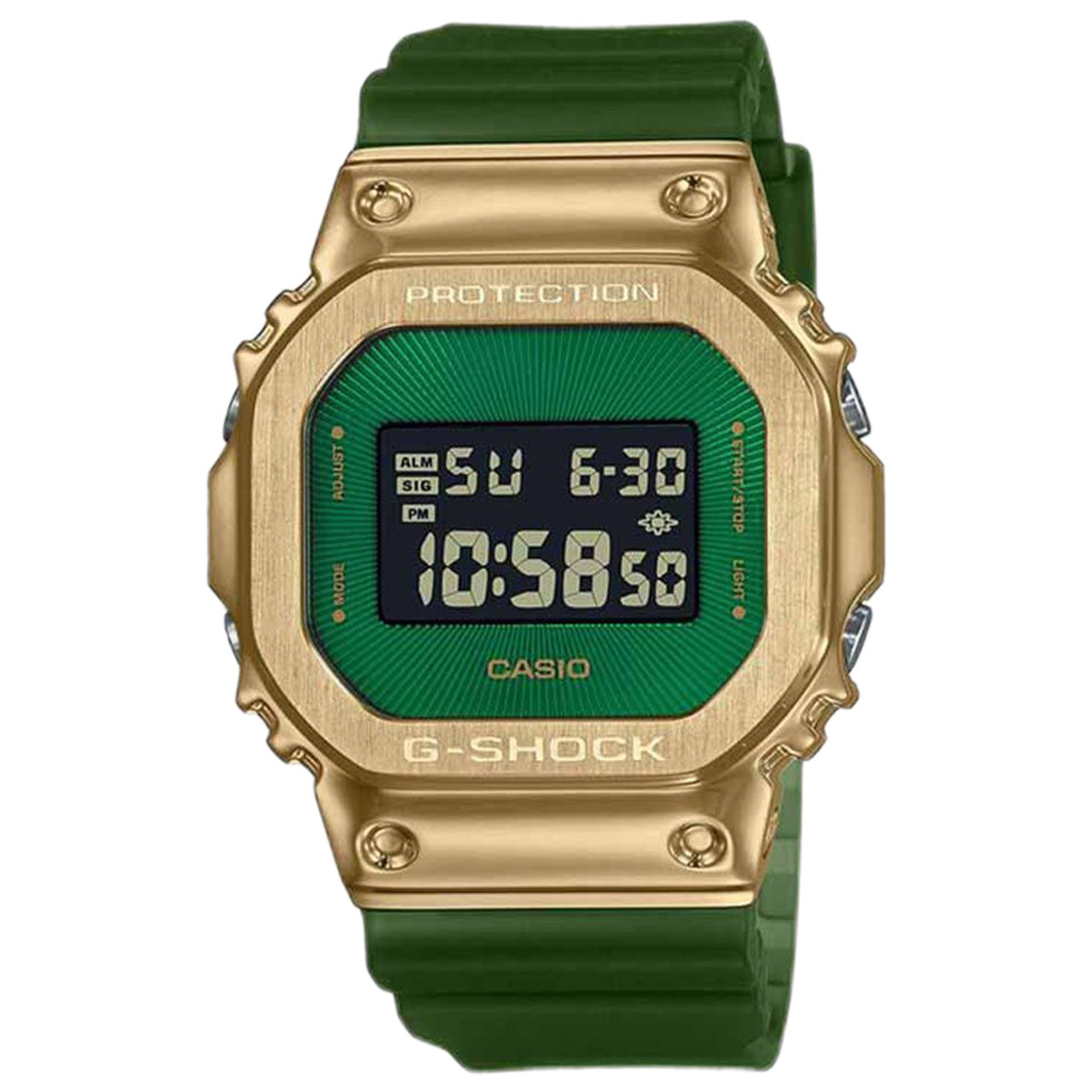 GM 5600CL 3ER G Shock Emerald Gold Super LED Watch