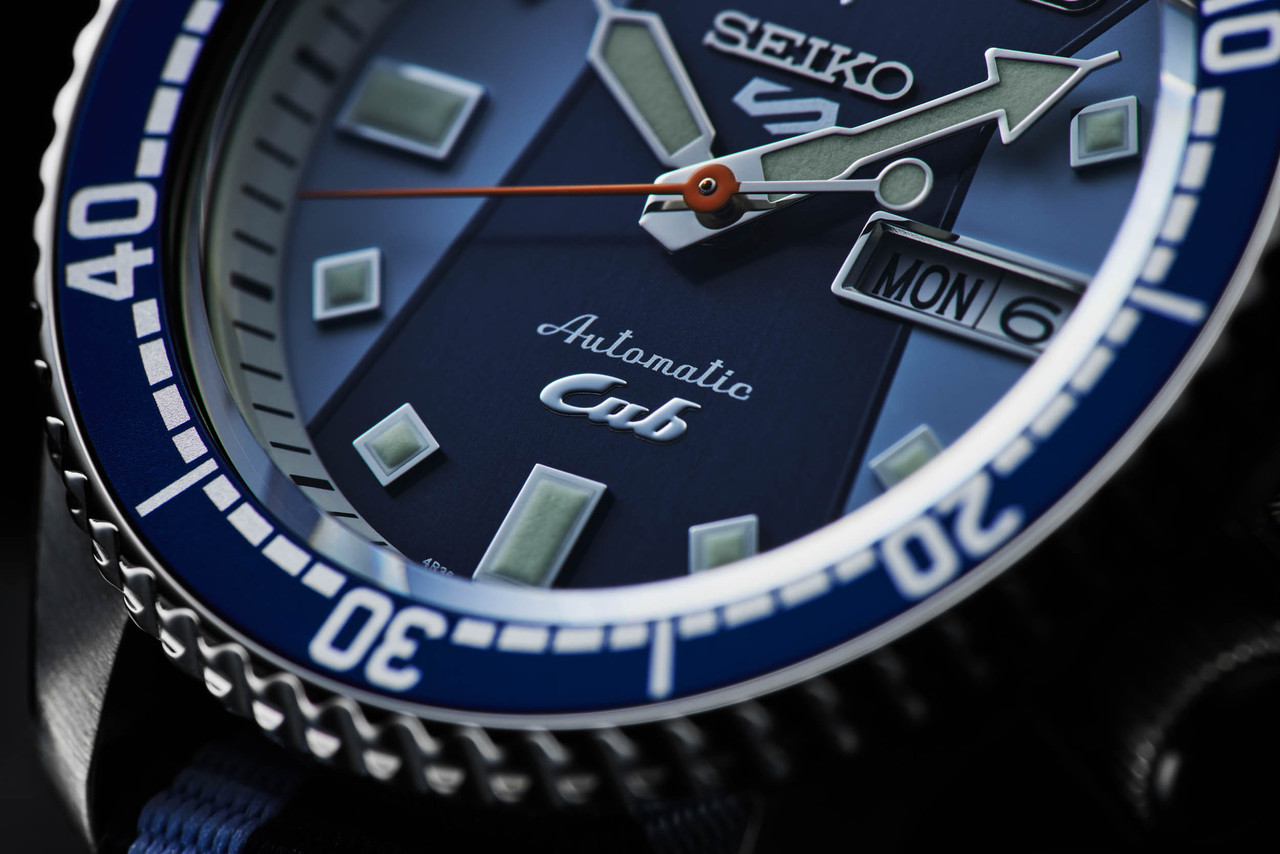 SRPK37K1 Seiko 5 Sports Honda Super Cub III Limited Edition Watch