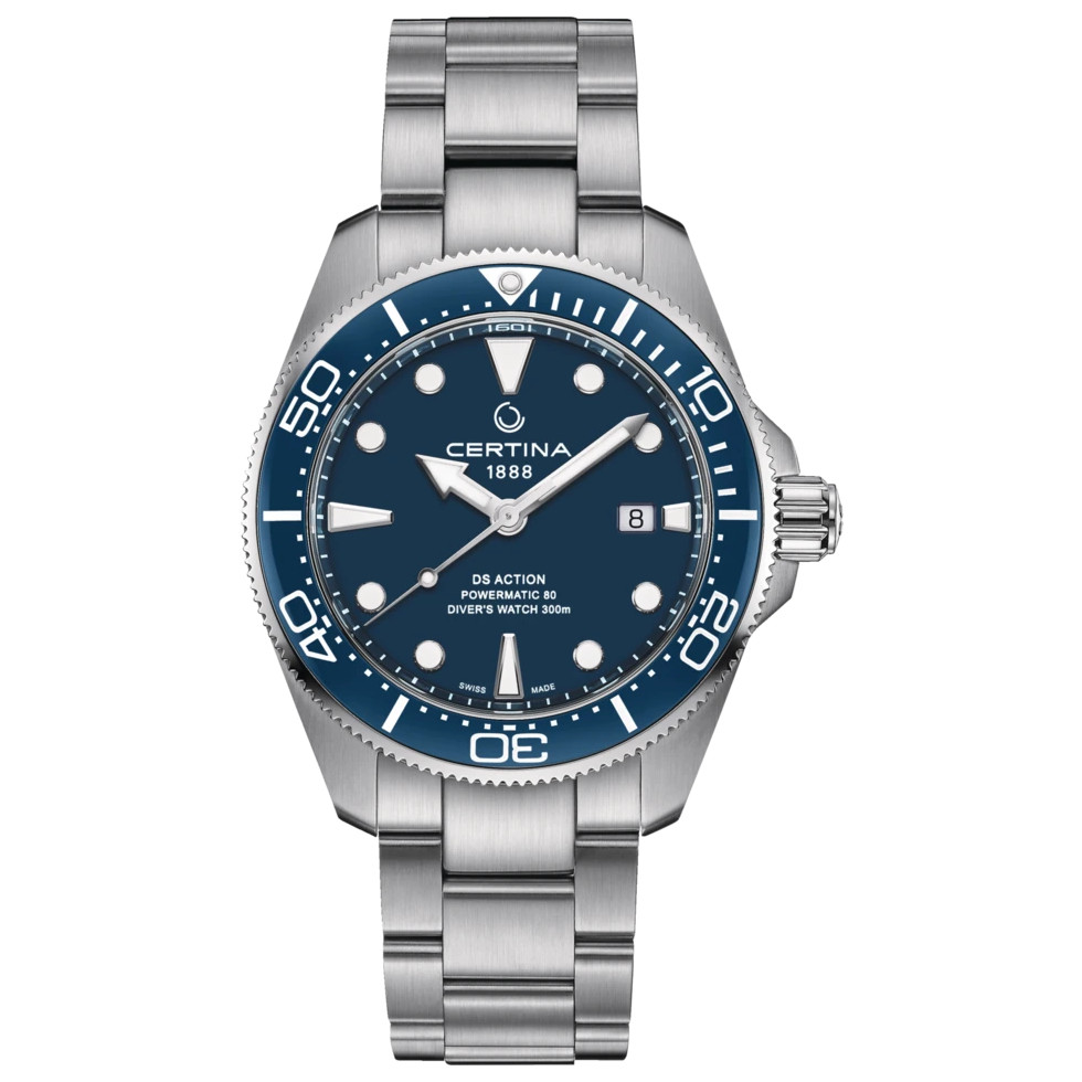 Certina DS Action Diver Sapphire Bracelet Watch C0326071104100
