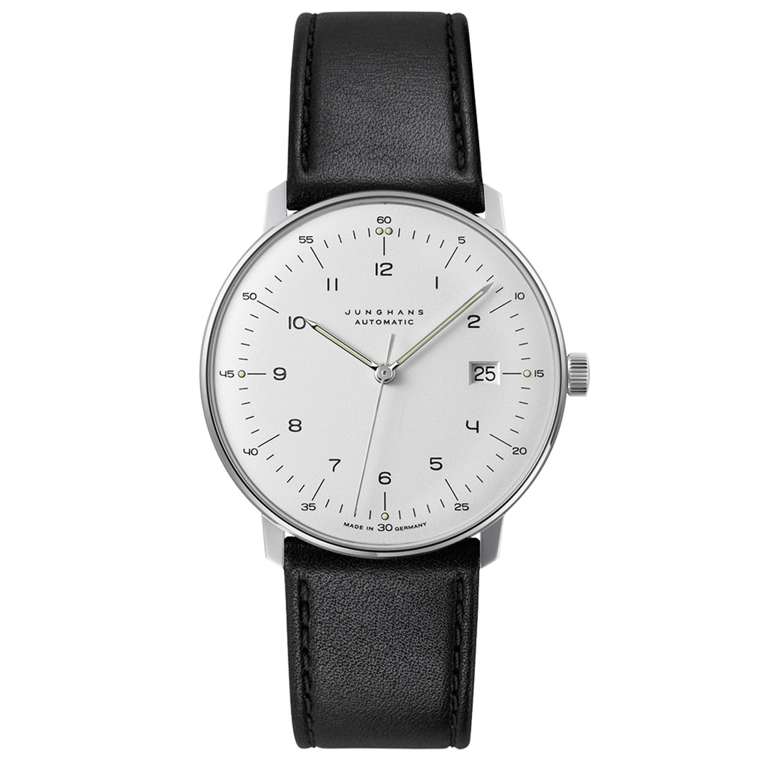 Junghans Max Bill Watch Automatic Silver-plated 27470002