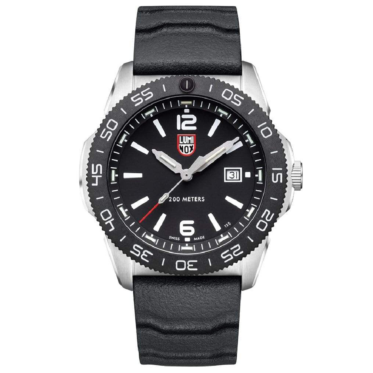 Luminox Pacific Diver Watch 44mm Black Rubber Strap