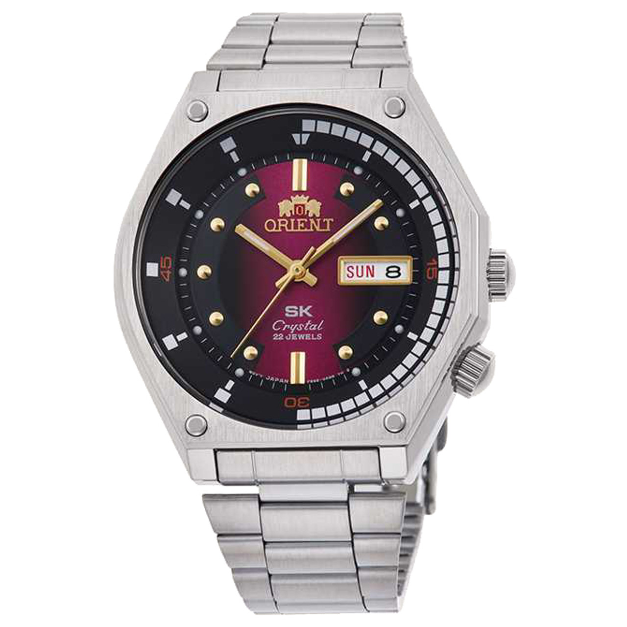 Orient red dial on sale watch