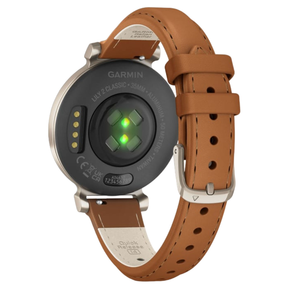 Garmin Lily 2 Classic Watch 35mm Leather Band 010-02839-02