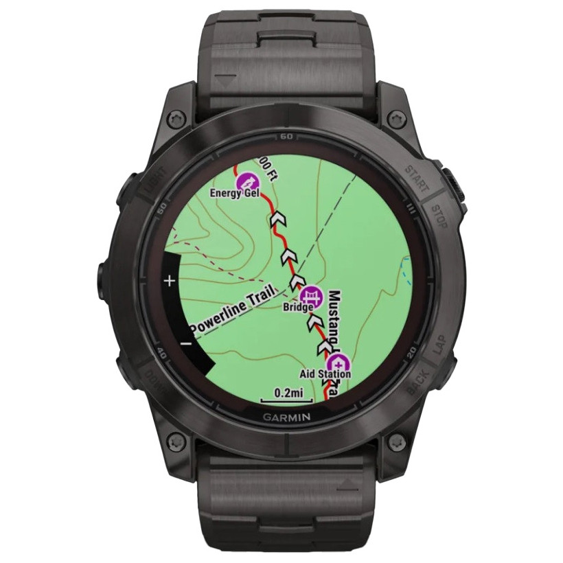 Garmin Fenix 7X Pro Sapphire Solar Titanium Watch 010-02778-30