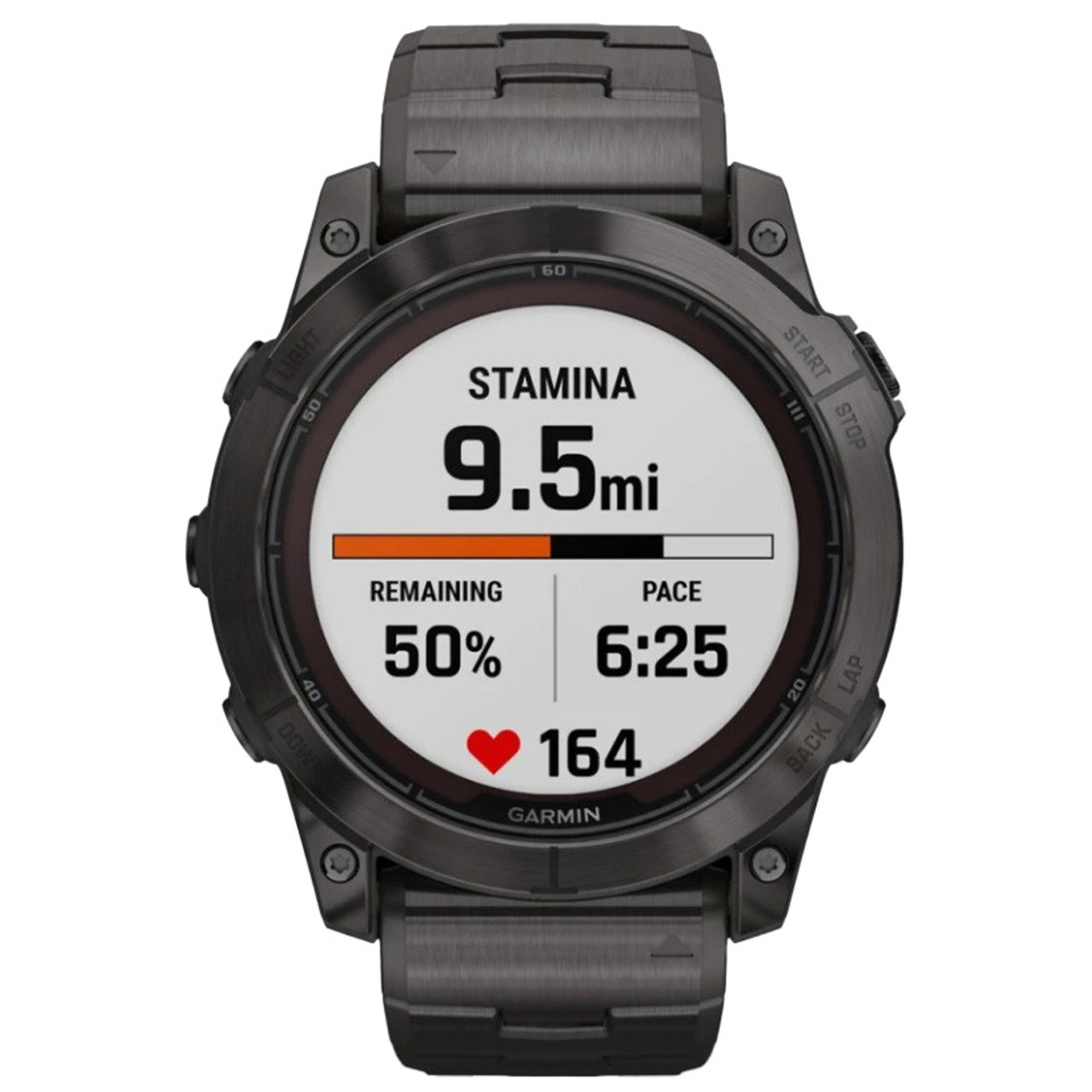 Garmin Fenix 7X Pro Sapphire Solar Watch | 51mm | Titanium | Carbon Grey  Metal Band