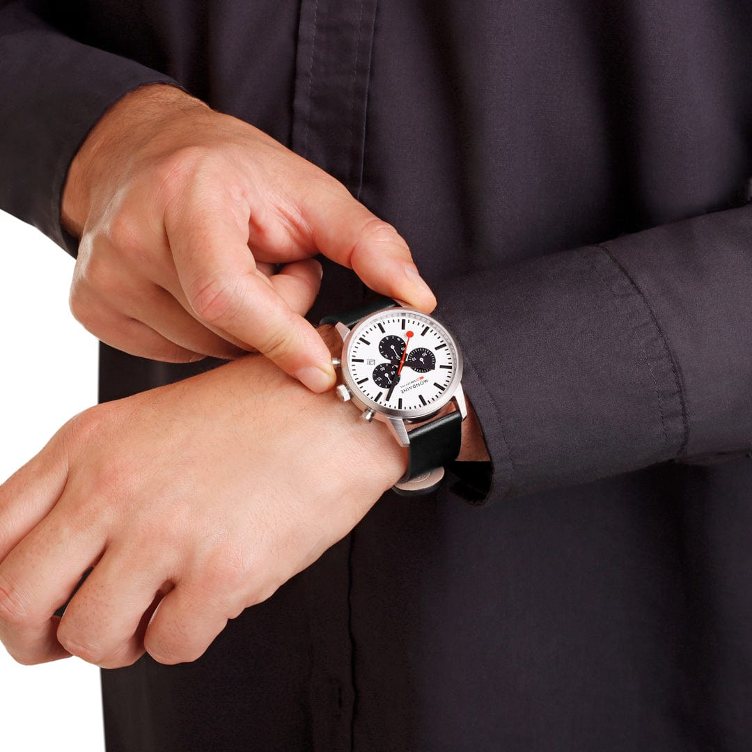 Mondaine Neo Chronograph Swiss Quartz Watch MSD.41410.LBV