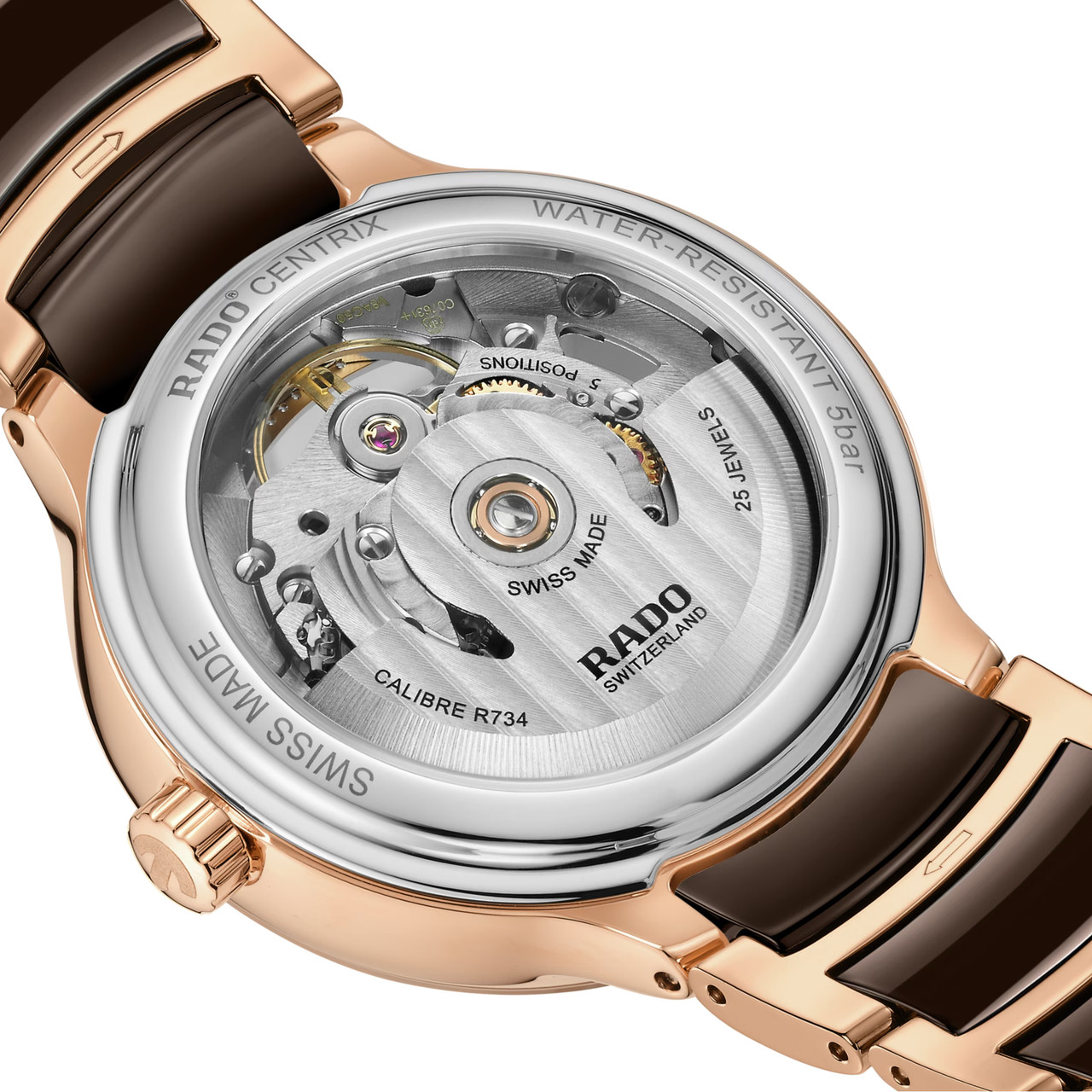 Rado Centrix Open Heart 98 Diamonds Swiss Watch R30029942