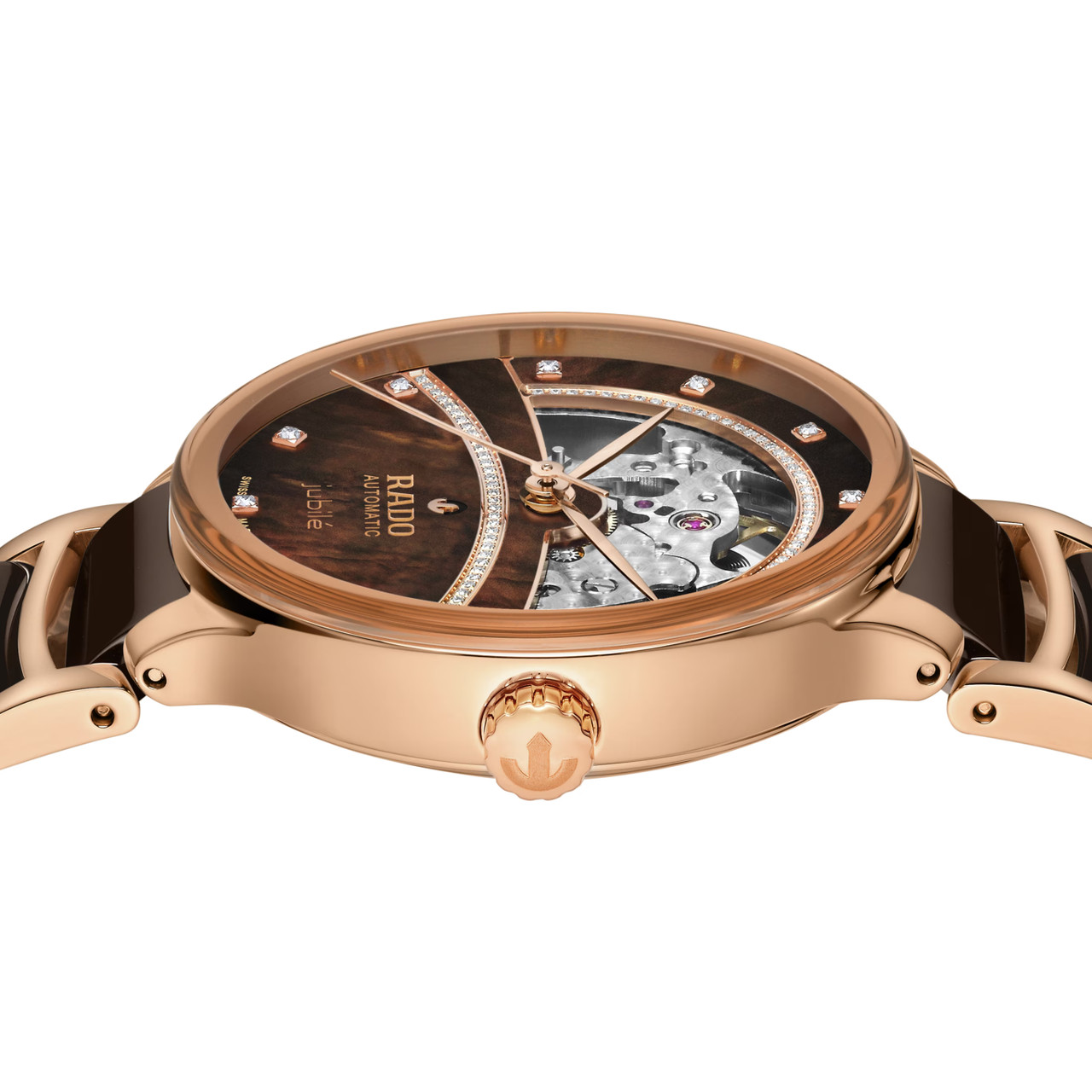 Rado Centrix Open Heart 98 Diamonds Swiss Watch R30029942