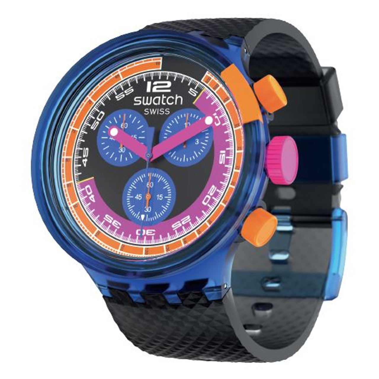 Swatch Neon Party To The Max Quartz Watch SB06N102