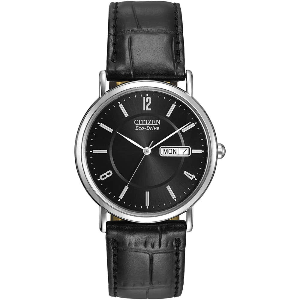＊erio＊ Citizen Eco-Drive Men's 36mm Black Watch BM8240-03E