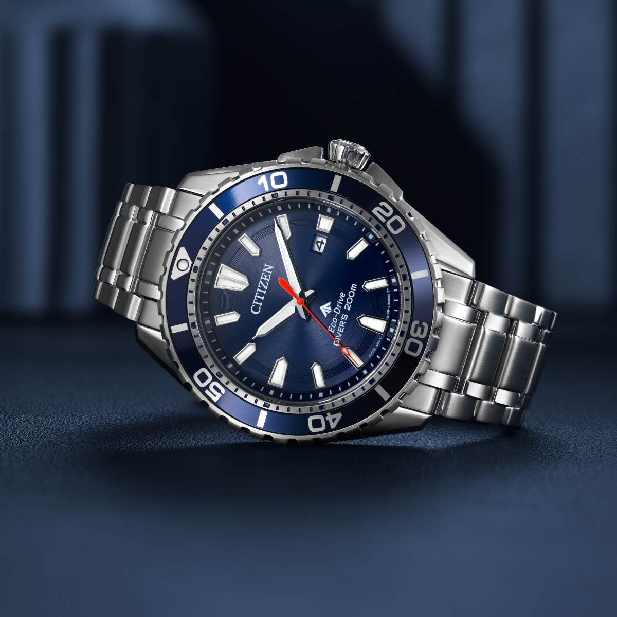 Citizen Promaster Diver's Eco-Drive Blue Watch BN0191-55L