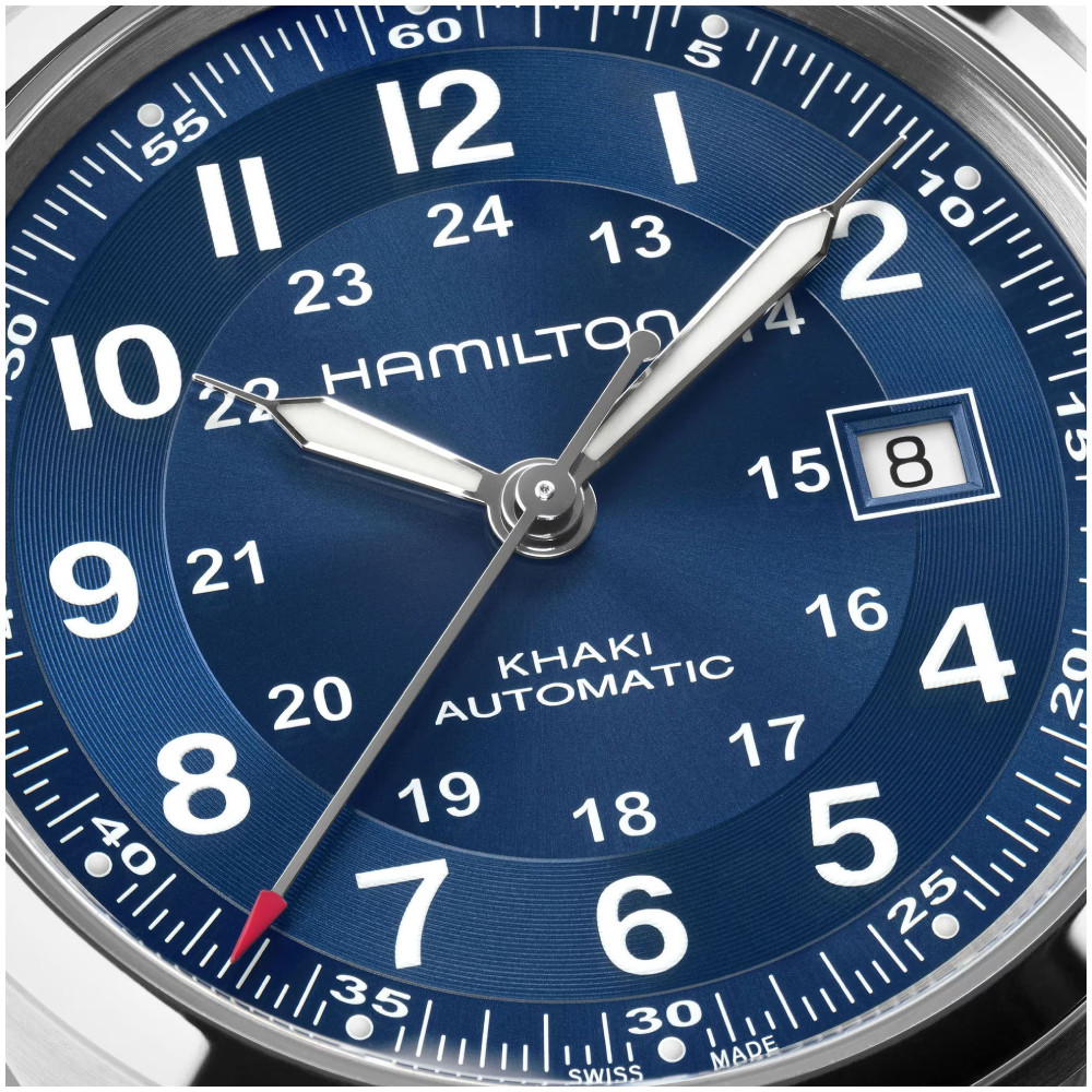 Hamilton Khaki Field Automatic Brown Strap Watch H70605540