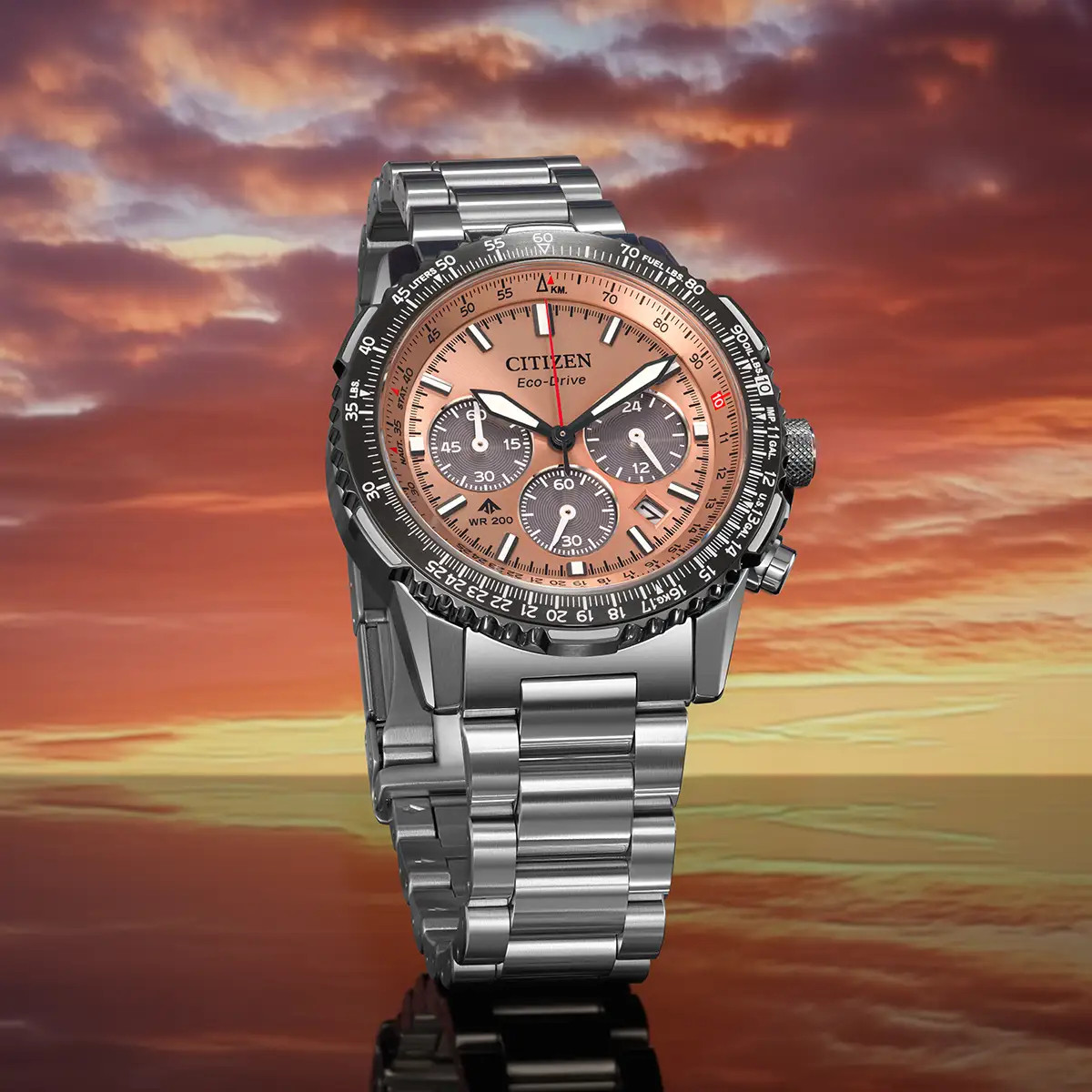 Citizen Promaster Air Eco Drive Salmon Watch CA4664-60X