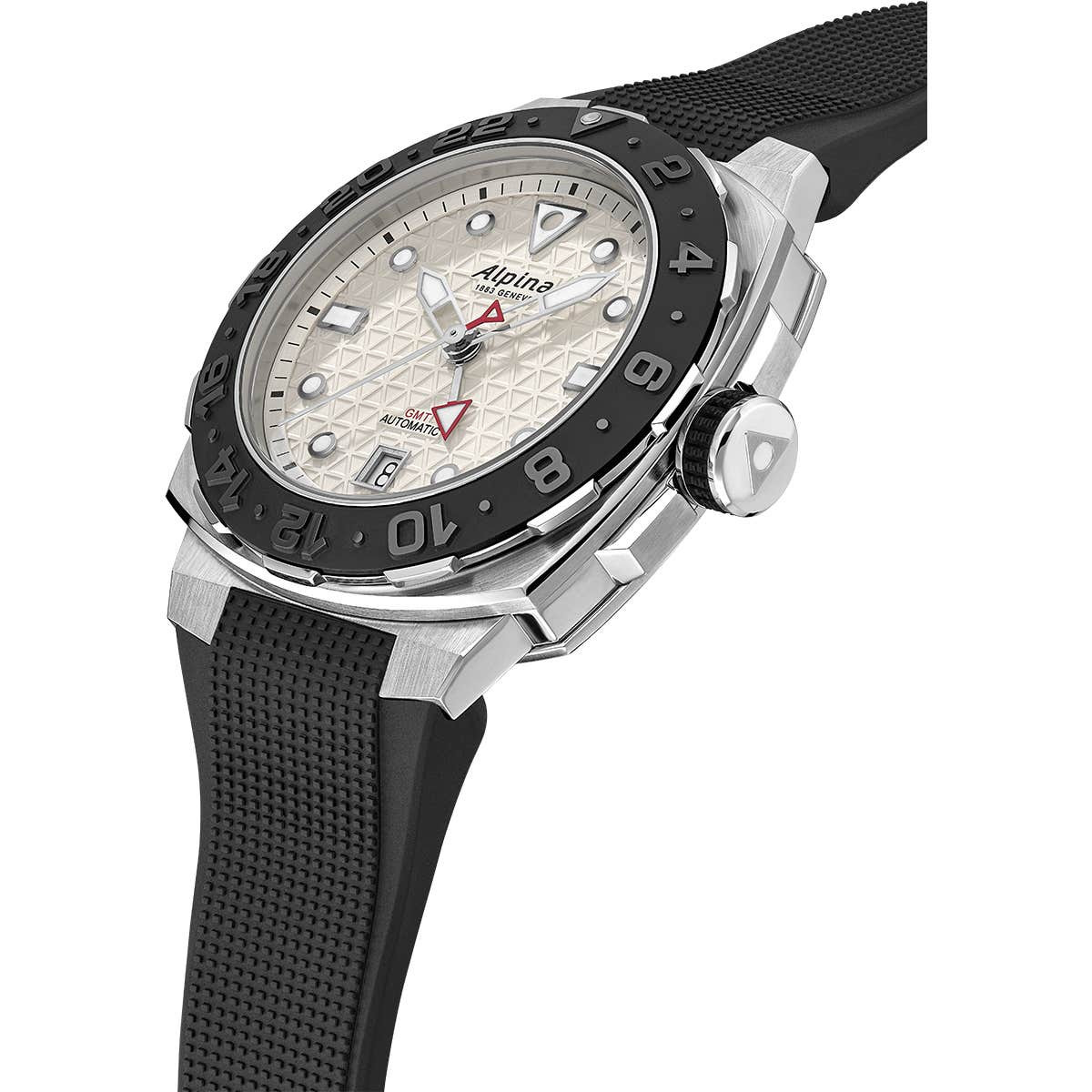 Alpina Seastrong Diver Automatic Silver Watch AL-560LG3VE6