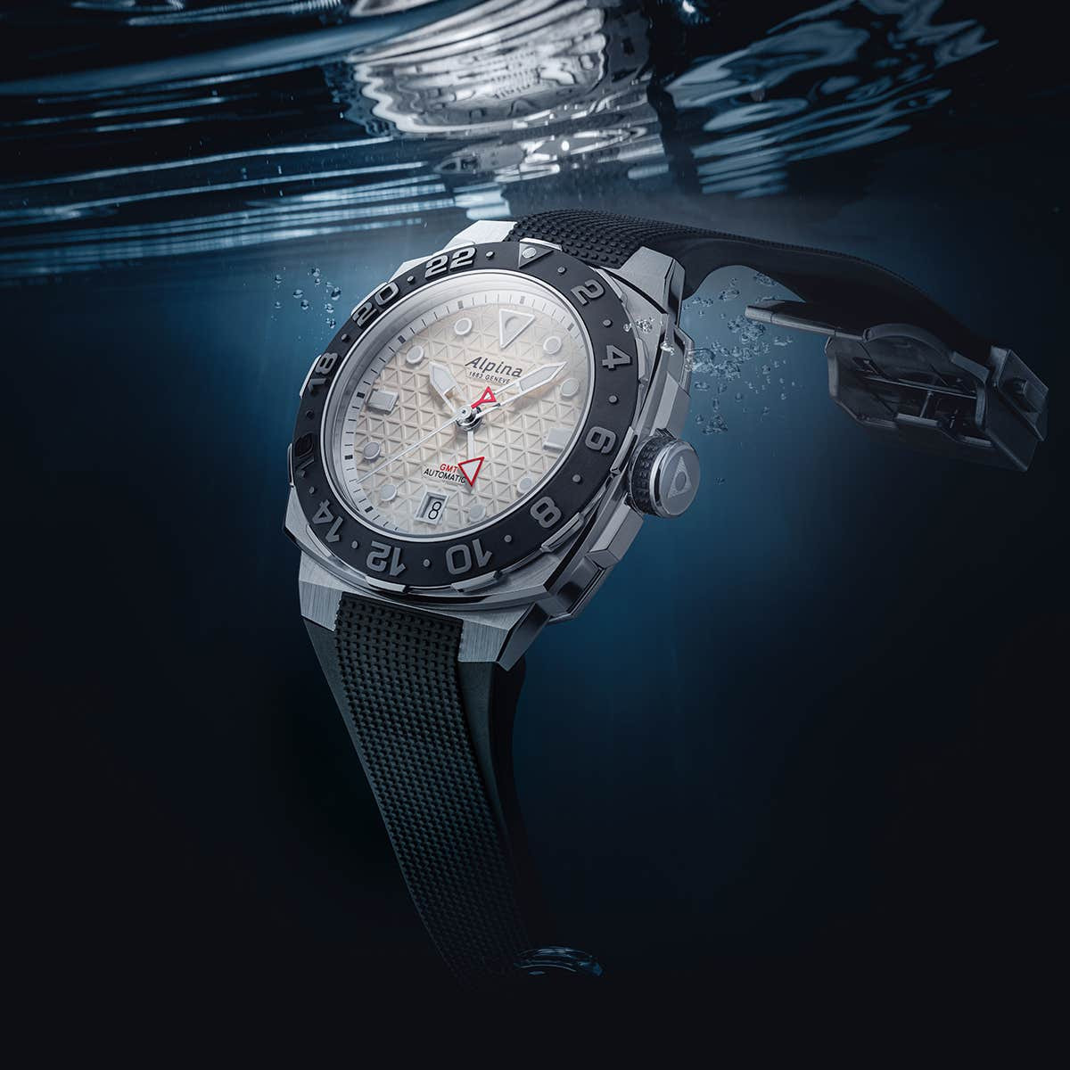 Alpina Seastrong Diver Automatic Silver Watch AL-560LG3VE6