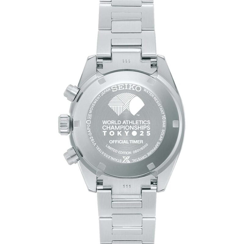Seiko SSC955P1: Prospex Speedtimer 2025 Tokyo World Athletics