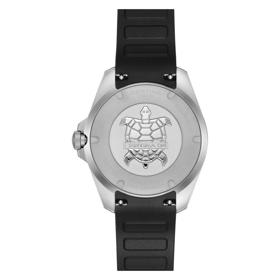 Certina DS-X GMT Watch Quartz Black Rubber C0474521708101