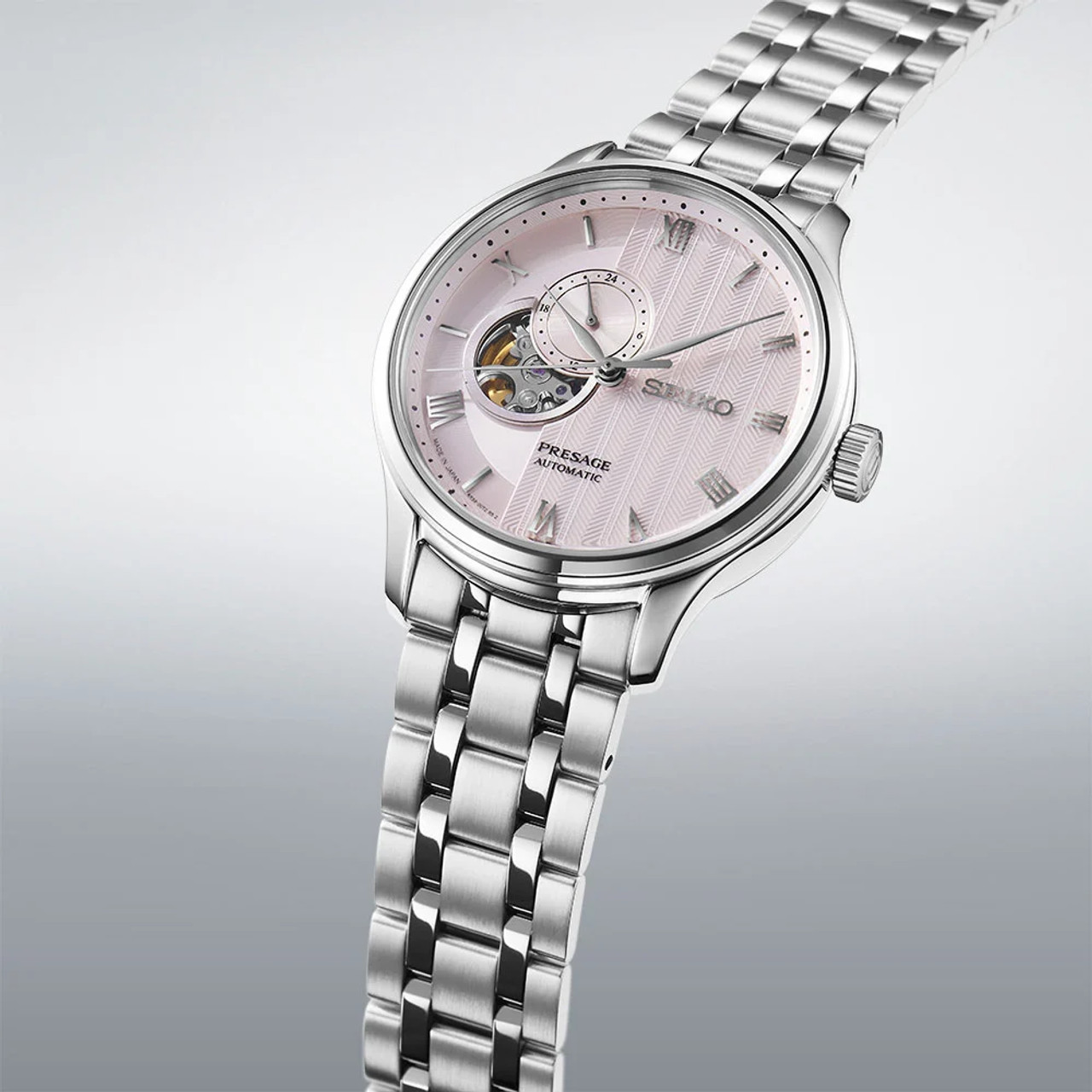 Seiko Presage Zen Garden Watch 42mm Automatic Kyoto Cherry