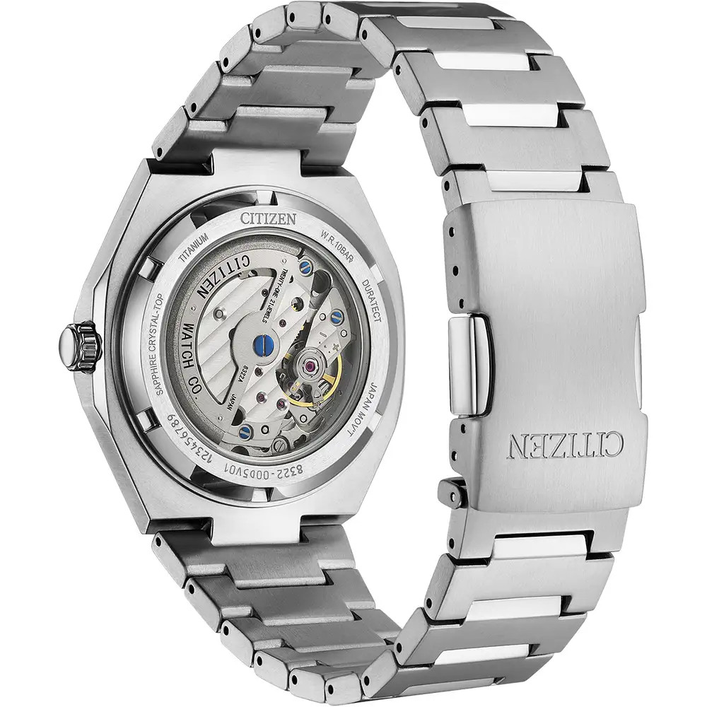 Citizen Zenshin 60 Mechanical Turquoise Watch NK5020-58L