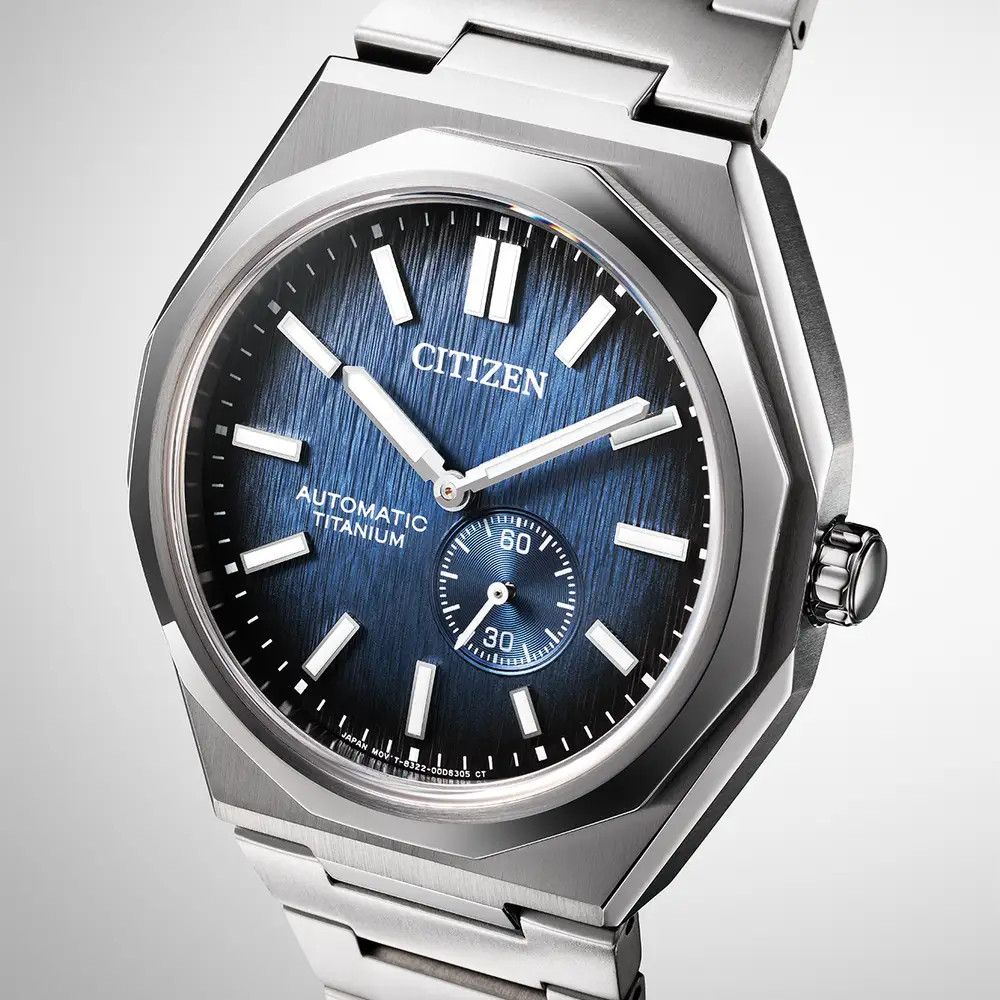 Citizen Zenshin 60 40mm Mechanical Blue Watch NK5020-58M