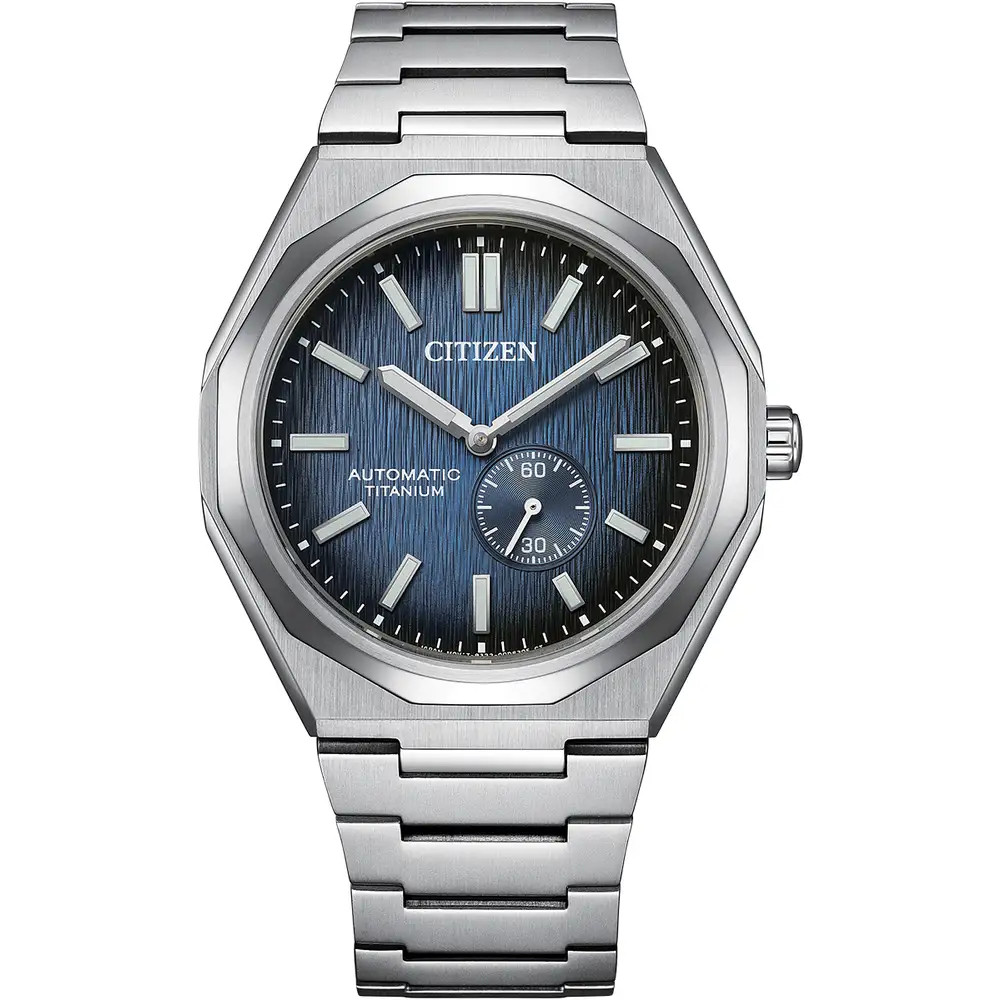 Citizen Zenshin 60 40mm Mechanical Blue Watch NK5020-58M