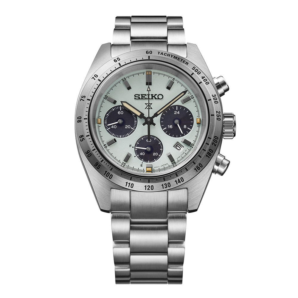 Seiko Prospex Speedtimer Youngtimer 1969 Reissue Watch 39mm Solar