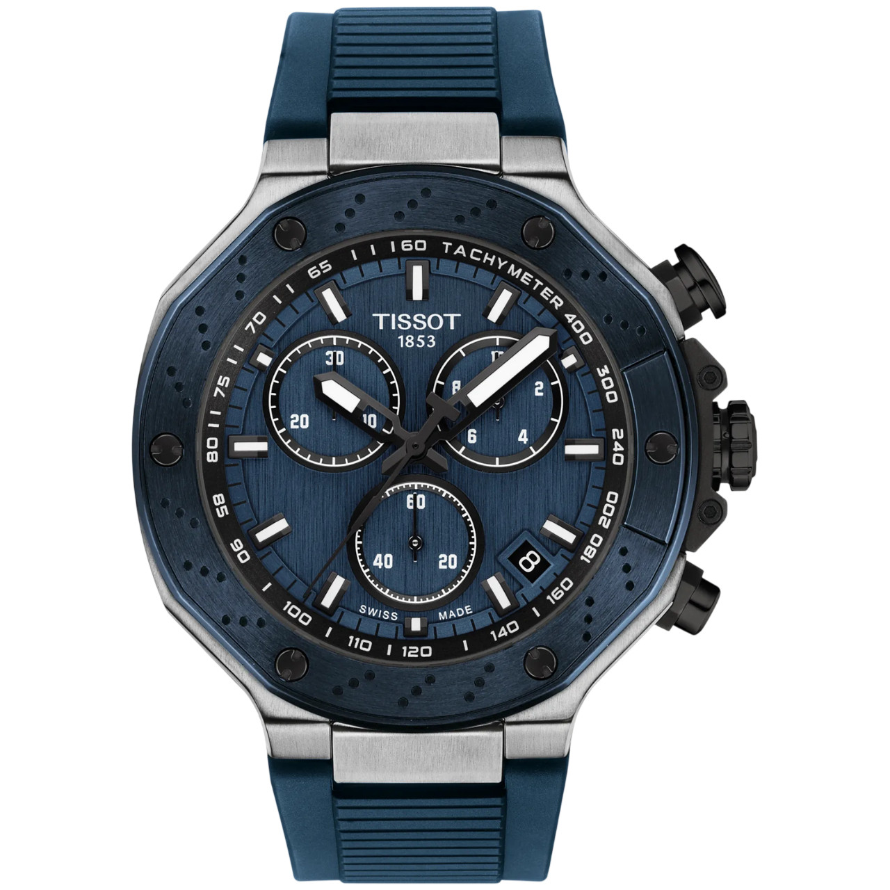 時計 Tissot T-Race T472 Blue Dial Chronograph T1414172704100__19627.