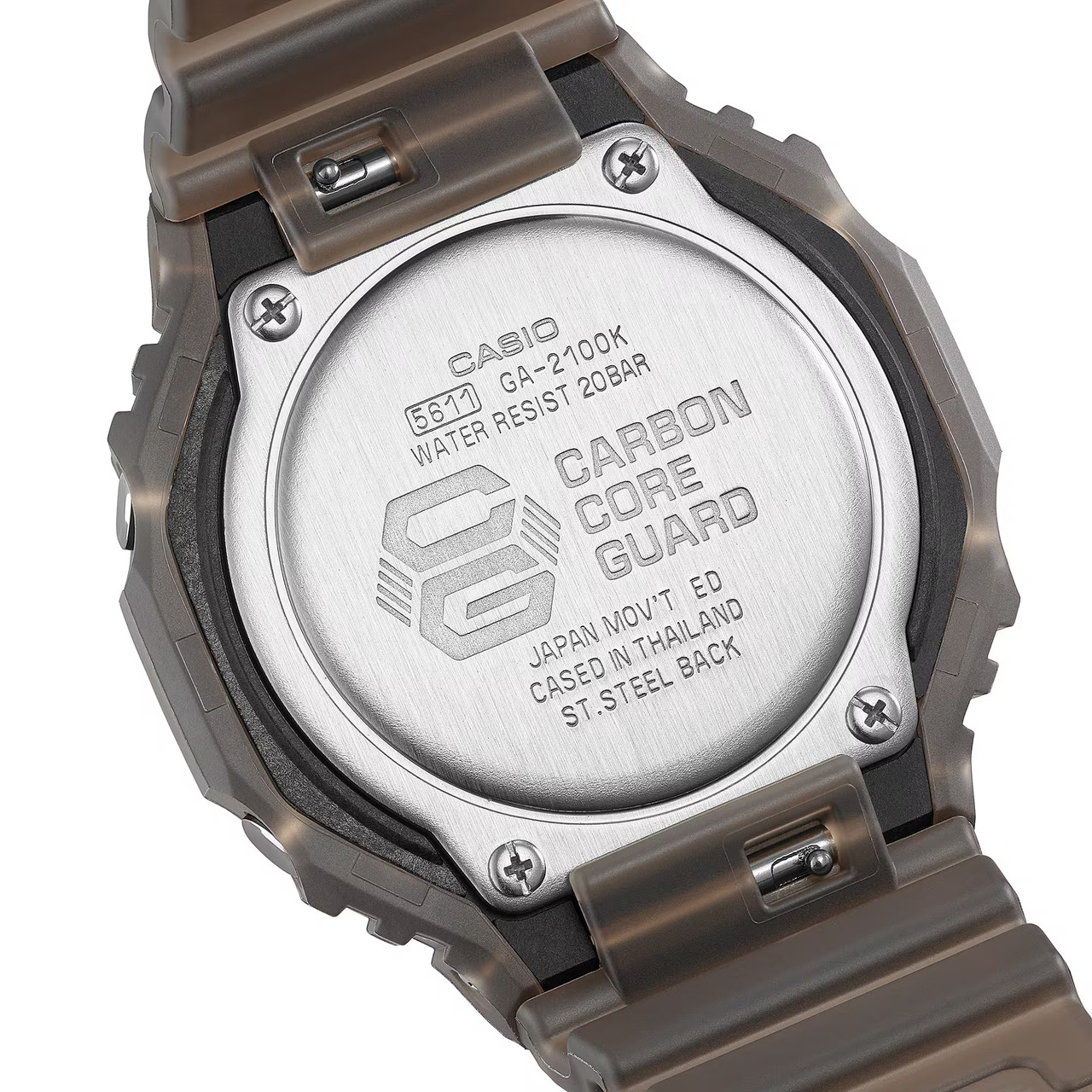 G-Shock Carbon Core Guard 200M Brown Watch GA-2100K-5AER