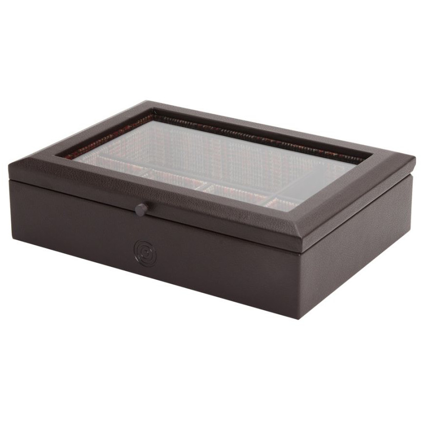 Louis　ブラック、ブラウンセット WOLF x WM Brown 4 Piece Watch Accessory Box Brown 800693