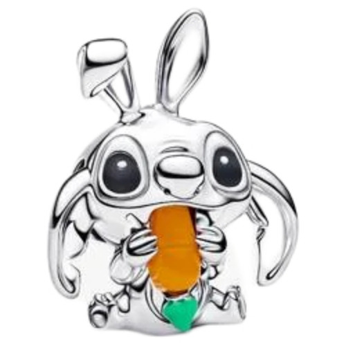Pandora Disney Stitch Charm with Sterling Silver 794498C01