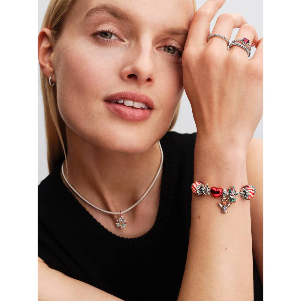 Pandora Gingerbread Angel Dangle Sterling Silver 794247C01