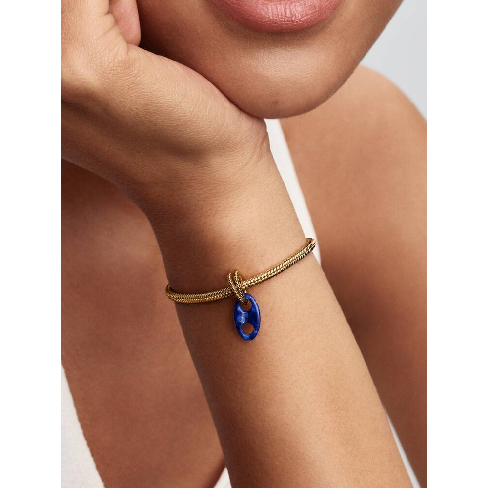 Pandora Mariner Link Dangle Charm 14k Gold-Plated 764692C01