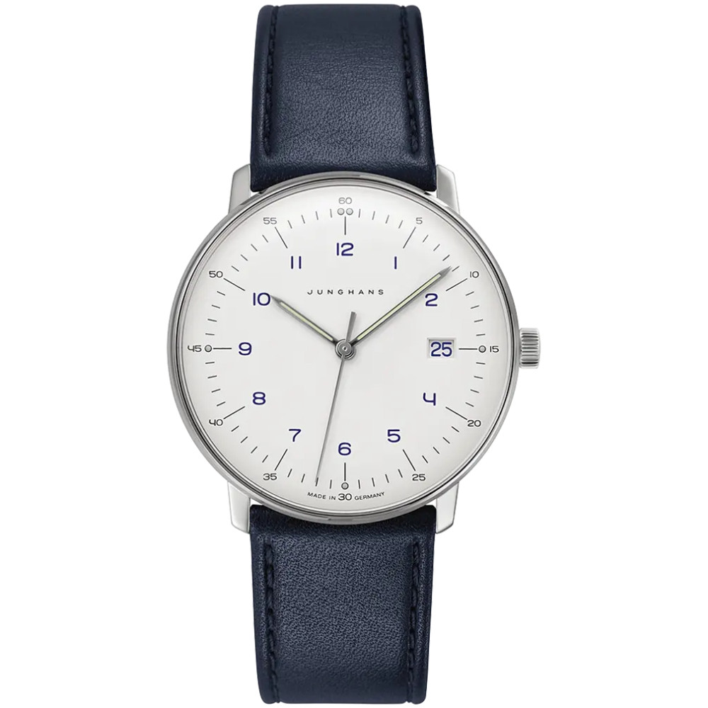 Junghans Max Bill 38mm Swiss Quartz White Watch 41466802