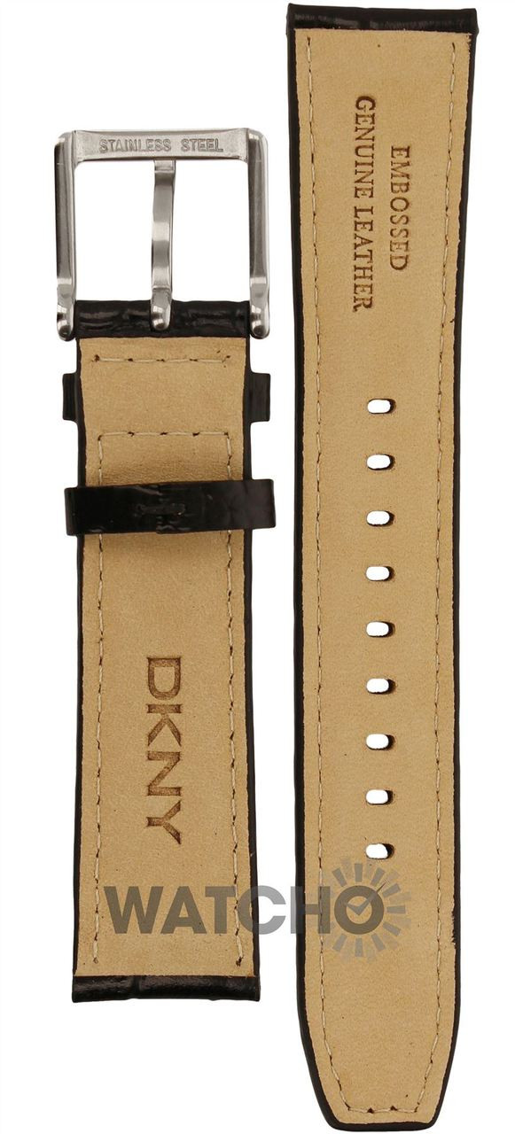 DKNY Replacement Black Strap For NY4527 With Free Connecting Pins