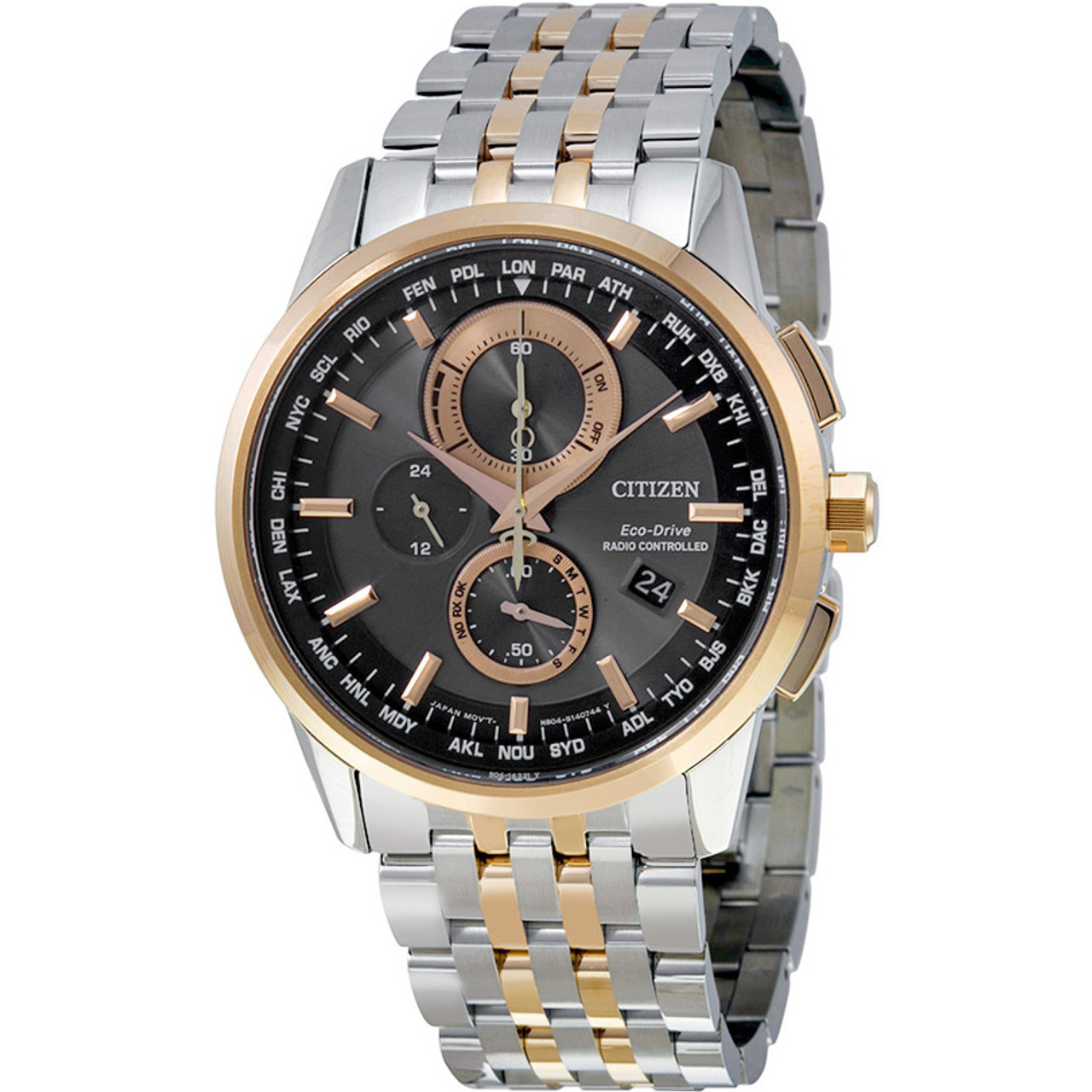 Citizen AT8116-57E Radio Controlled Two-Tone Rose Gold Watch