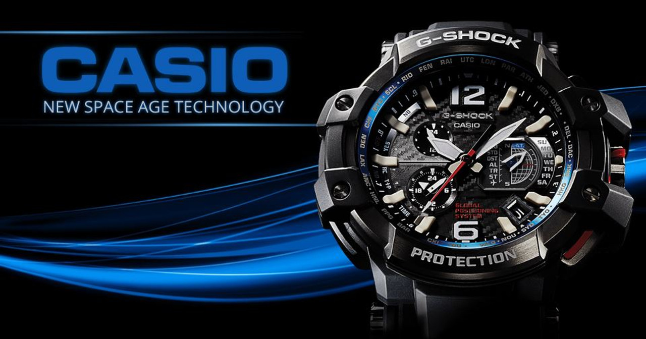 Casio G-Shock GPW-1000-1AER Gravity Master GPS Radio Solar Watch