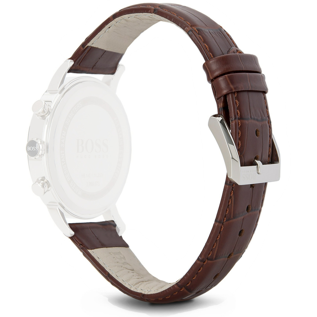 Hugo Boss Genuine Replacement Watch Strap Leather For HB 140.1.14.2504 and HB 88.1.14.2194 With Pins Hugo Boss Genuine Replacement Watch Strap Leather For HB 140.1.14.2504 and HB 88.1.14.2194 With Pins